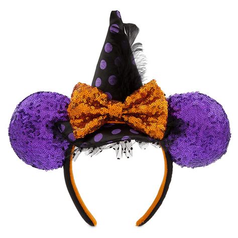 The Minnie Mouse witch headband: a cute and spooky accessory for Halloween